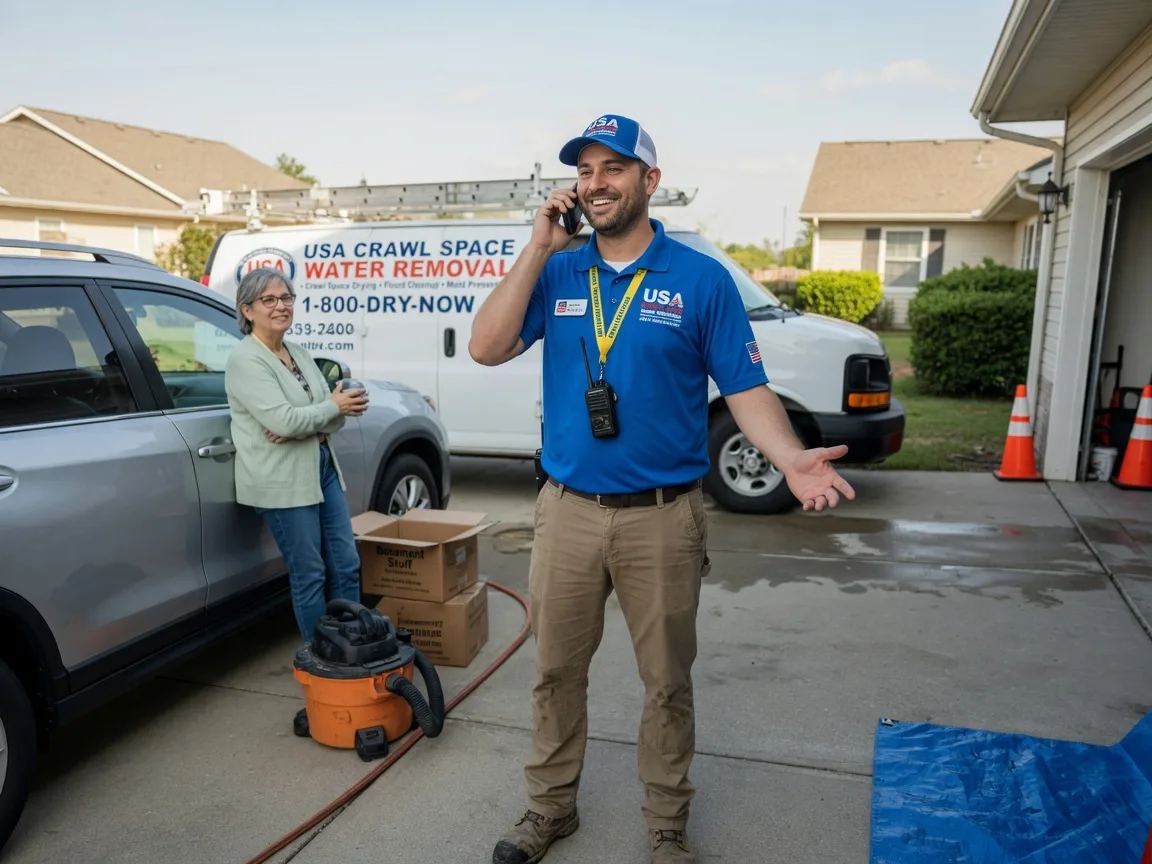 Crawl Space Water Removal Bay Minette, AL FAQs